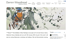 Desktop Screenshot of darrenwoodheadartist.co.uk